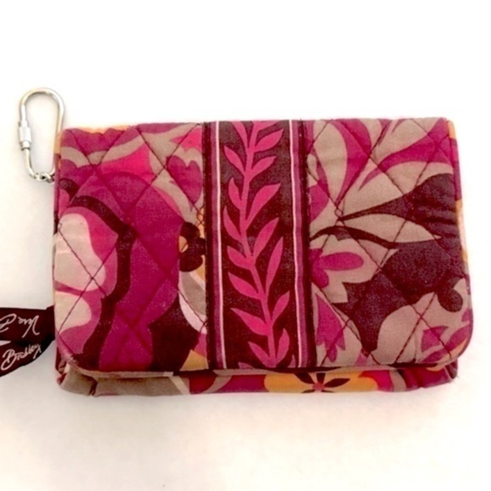 Vera Bradley Carnaby coin pouch Wallet EUC
